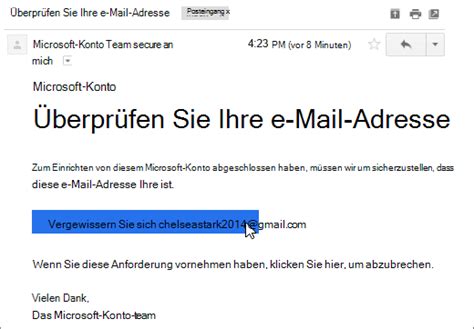 e-mail-adresse überprüfen